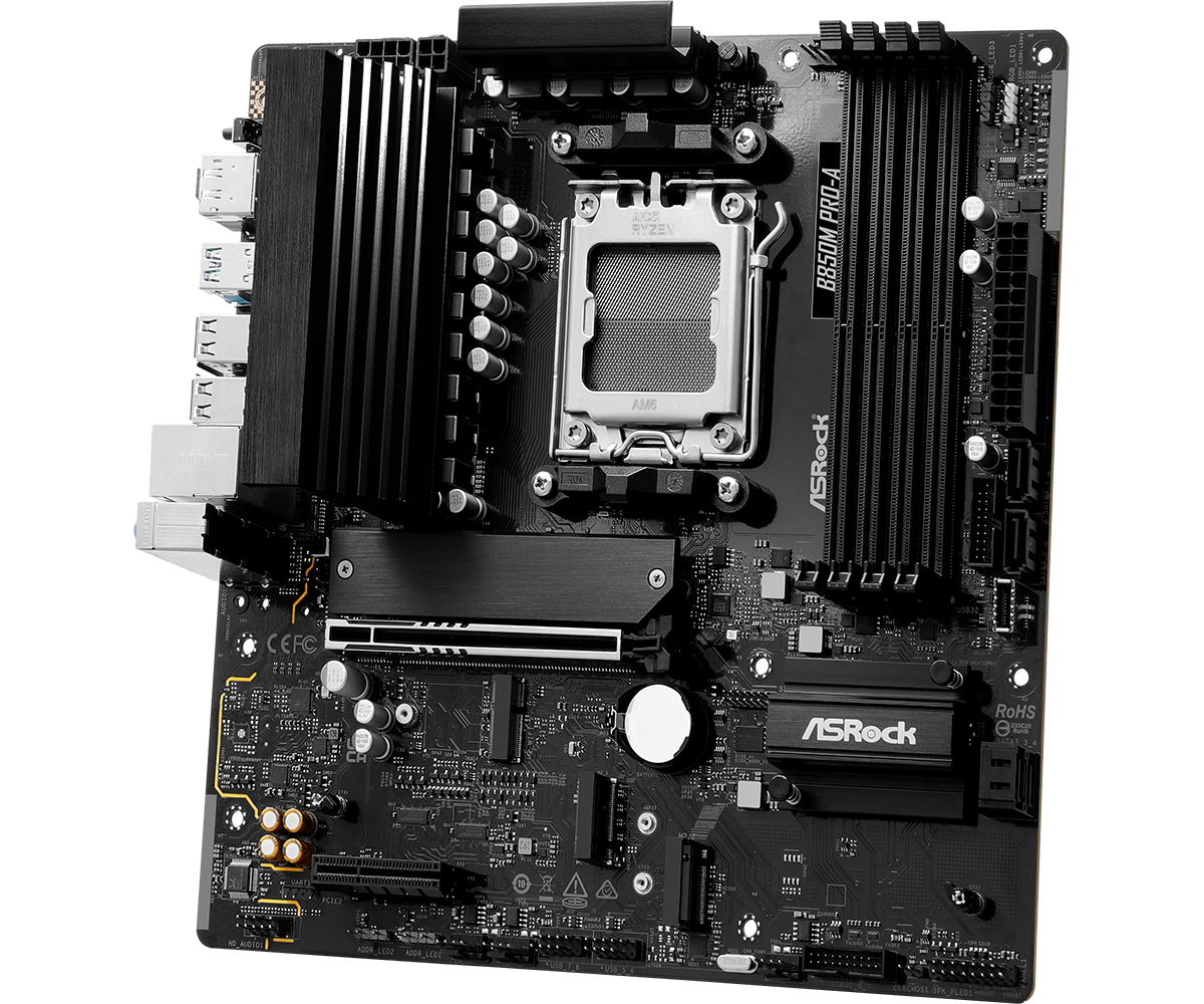 B850M PRO-A ASROCK B850 moeder - Am5 Micro Atx Pcie 5.0 Motherboard recensie en prijs